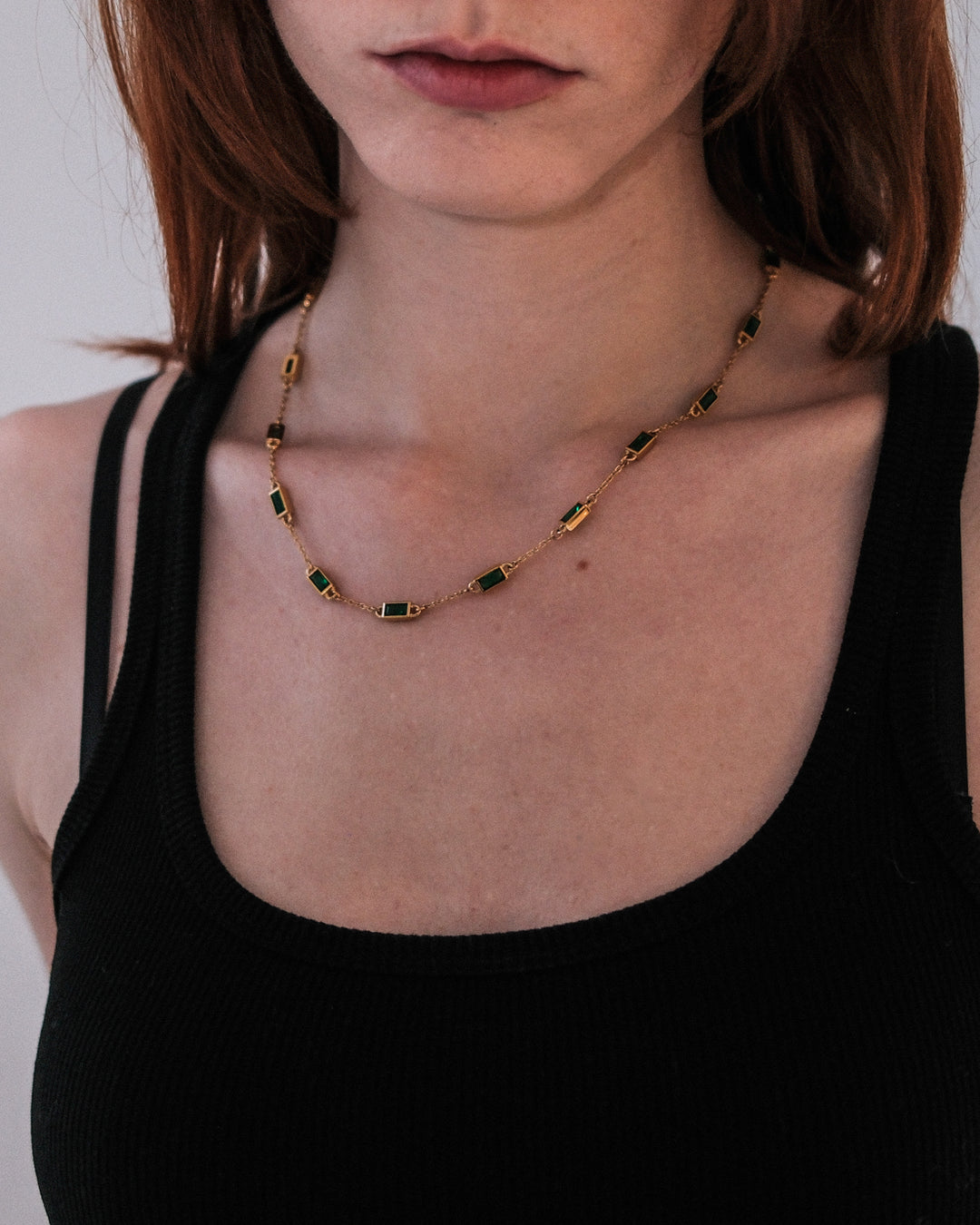 Gemstone Green Chaîne (Or)