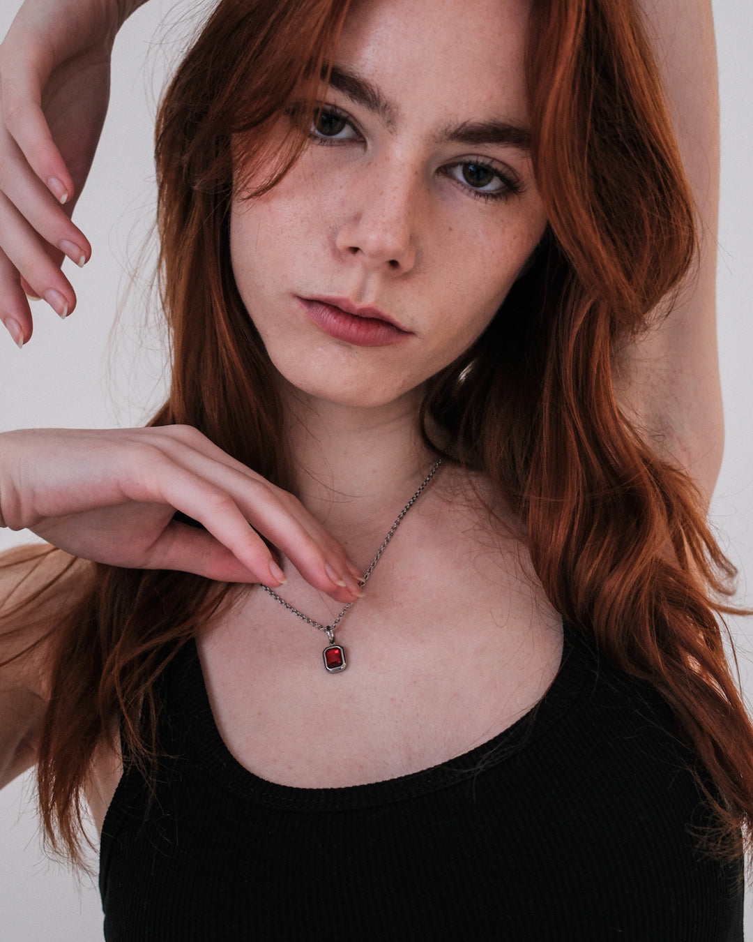 Collier Ruby Gemstone