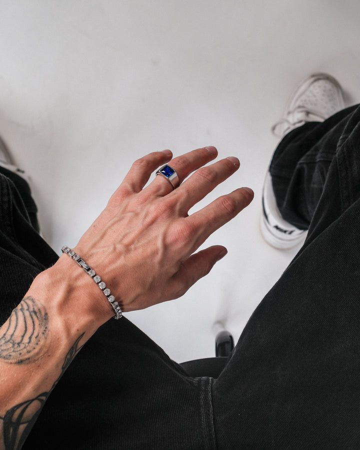 Gemstone Ring Blue Ocean