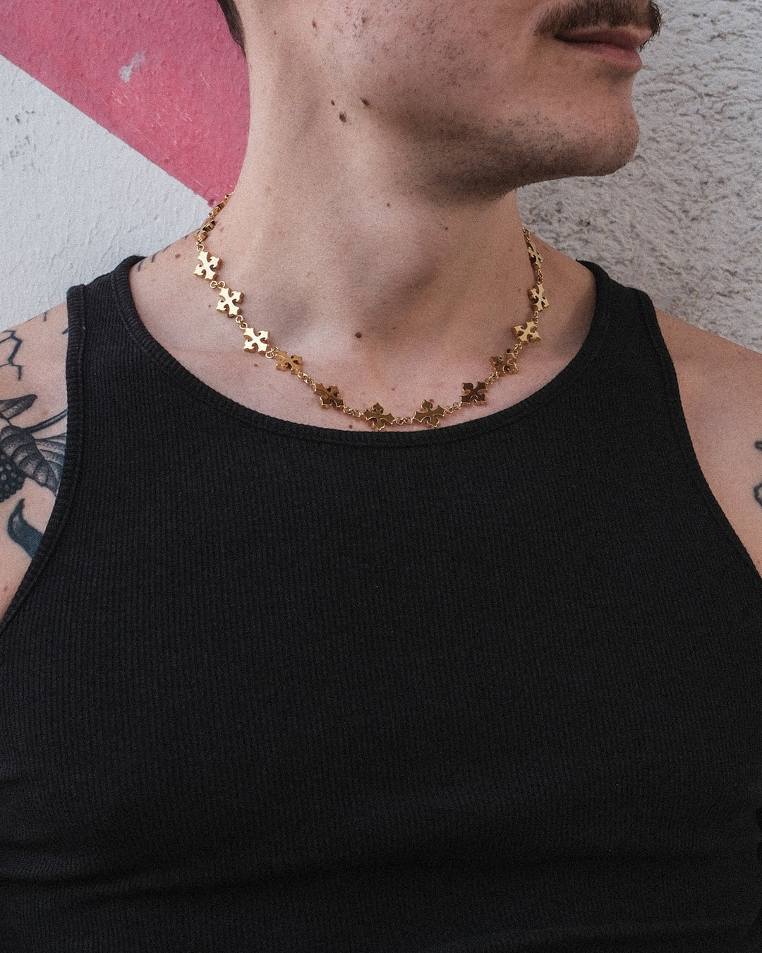 Legacy Cross Kette (Gold)