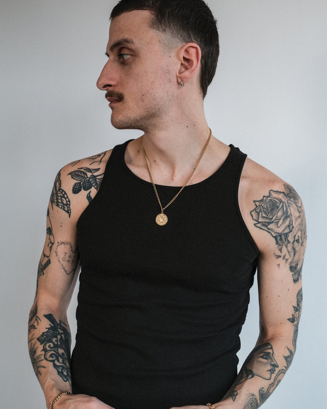 Medusa Necklace (Gold)