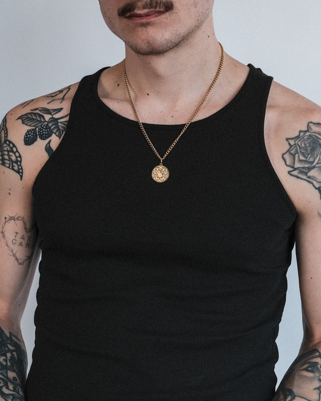Medusa Necklace (Gold)