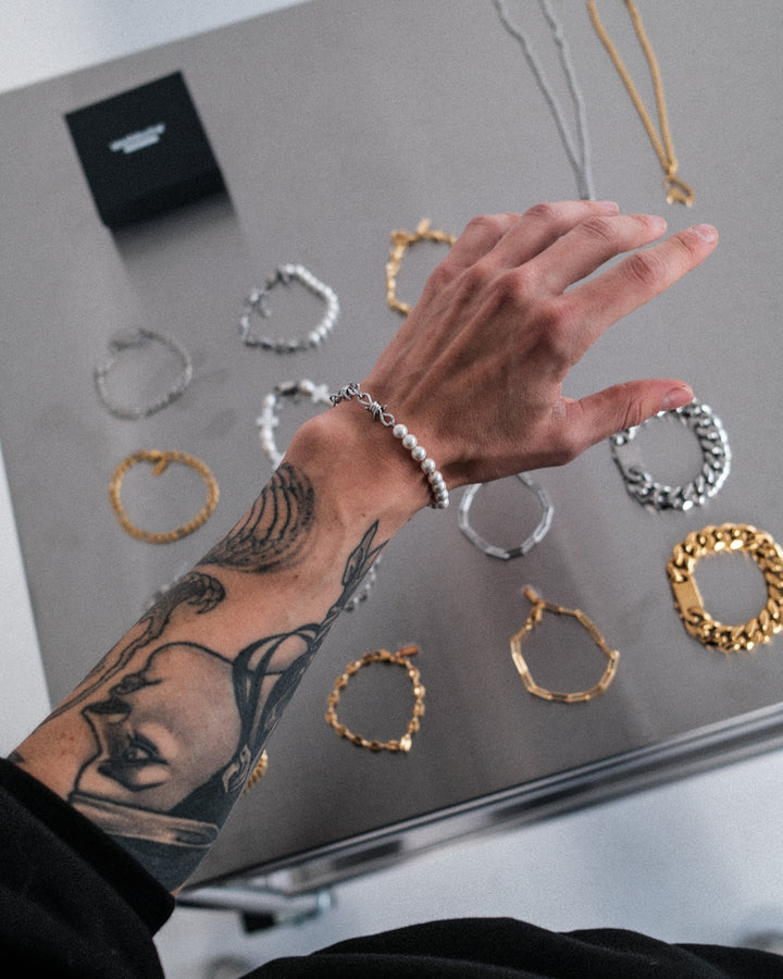 Bracelet Perles-Barbelés