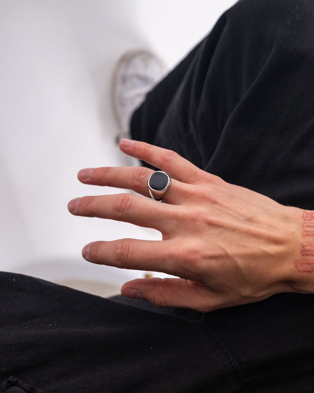 Black Signet Ring