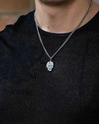 Skull Necklace (Silver)