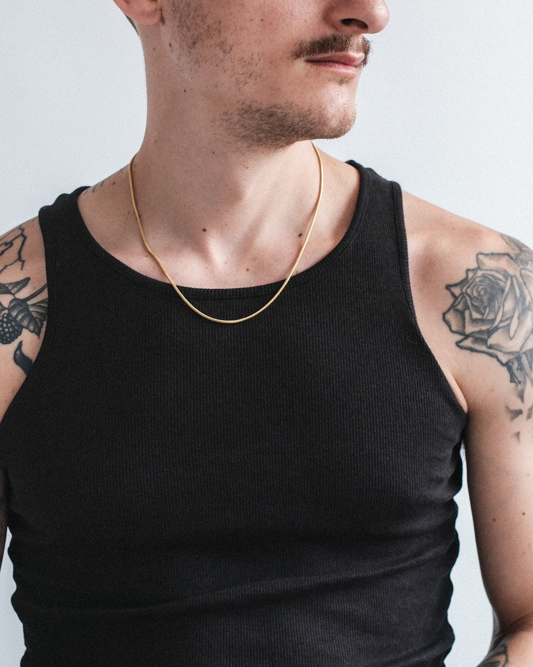 Snake Kette 2mm (Gold)