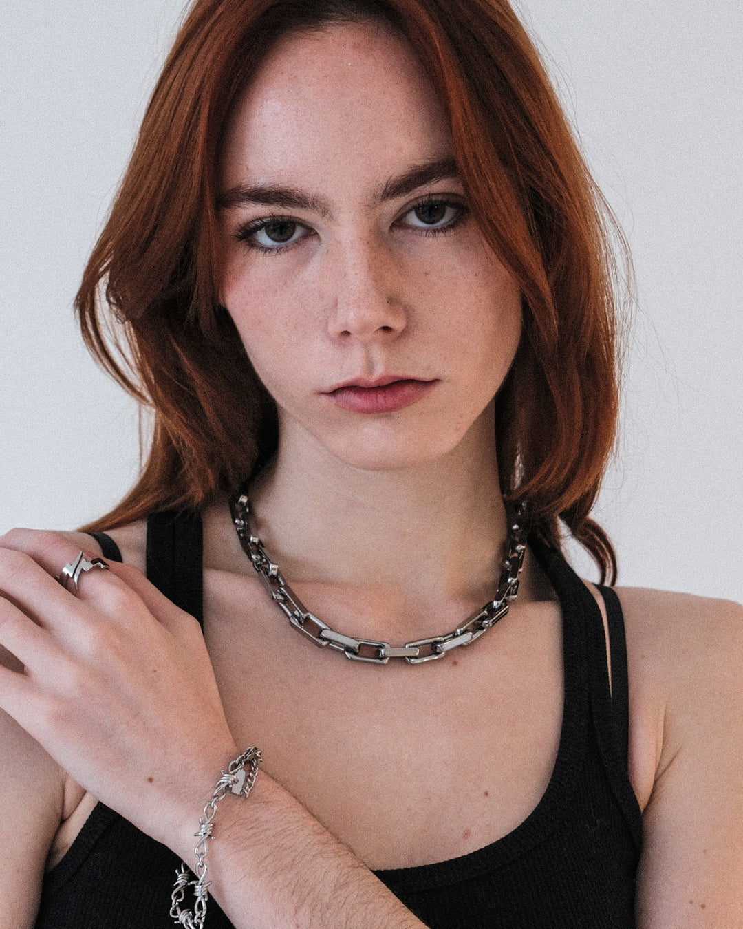Square Choker Chaîne