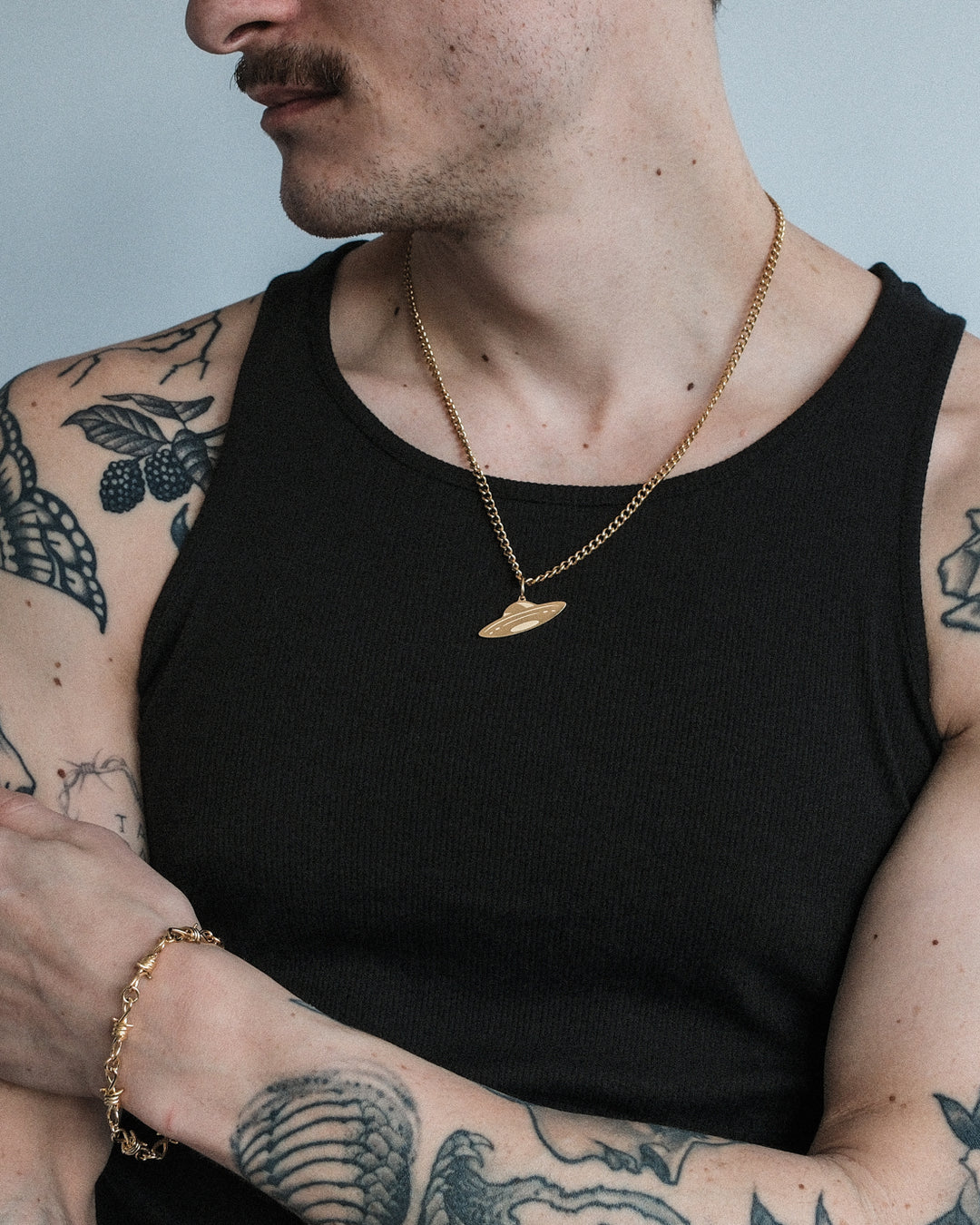 Ufo Kette (Gold)