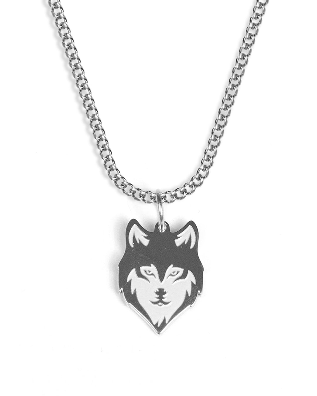 Wolf Necklace (Silver)