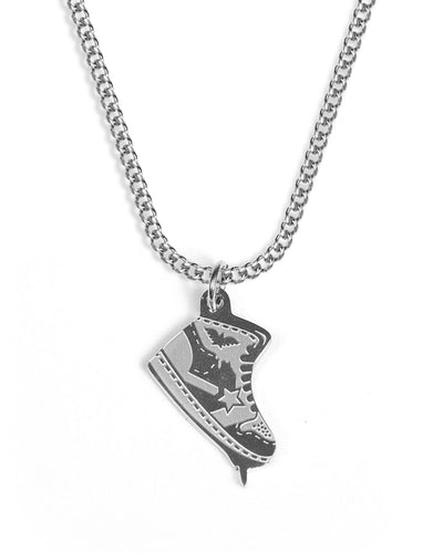 Sneaker Necklace (Silver)