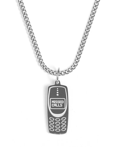 Phone Necklace (Silver)
