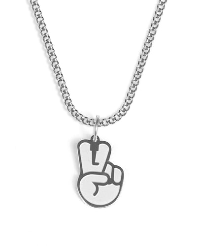 Peace Necklace (Silver)