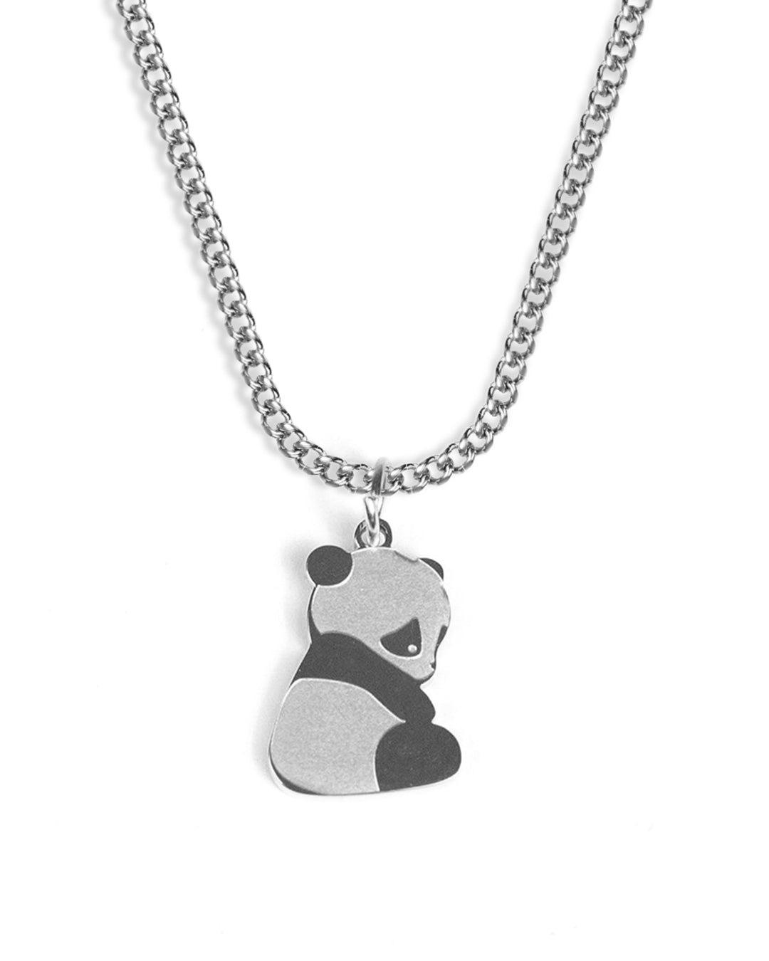 Panda Necklace (Silver)