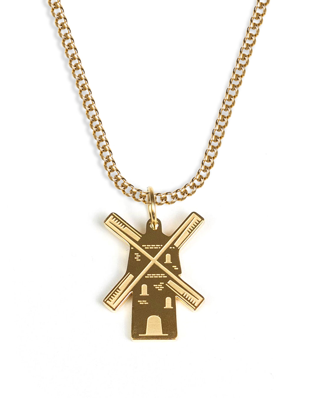 Windmill Necklace (Gold)
