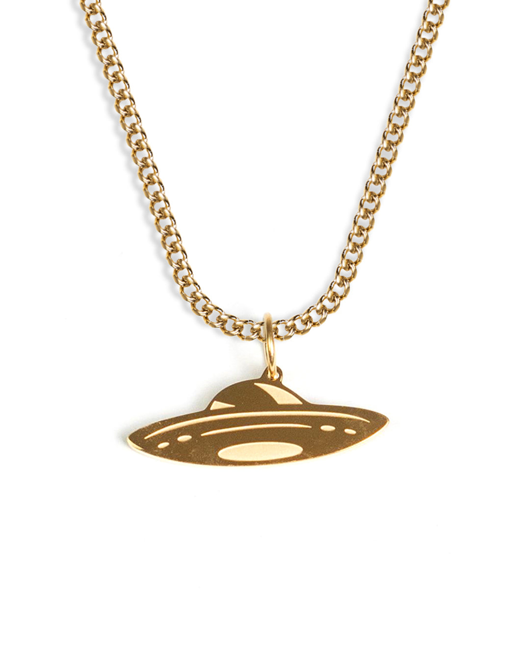 Ufo Necklace (Gold)