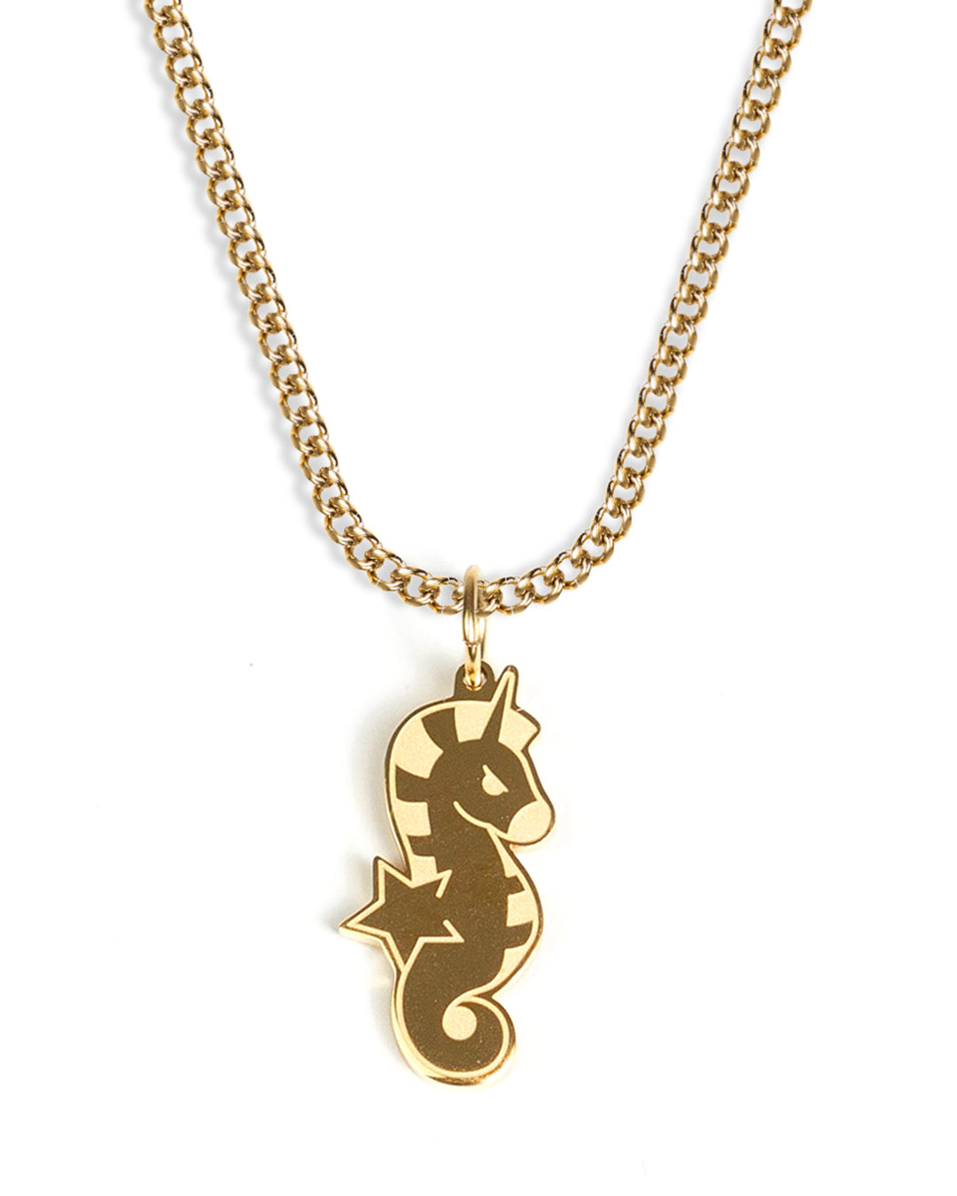 Seahorse Necklace (Gold)