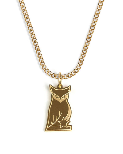 Owl Necklace (Gold)