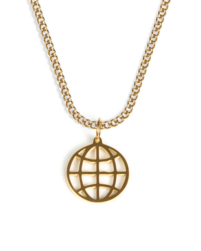Globe Necklace (Gold)