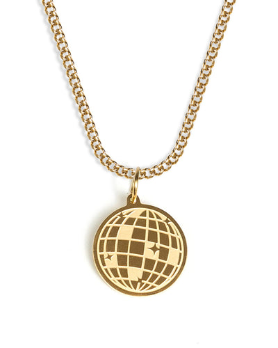 Disco Necklace (Gold)