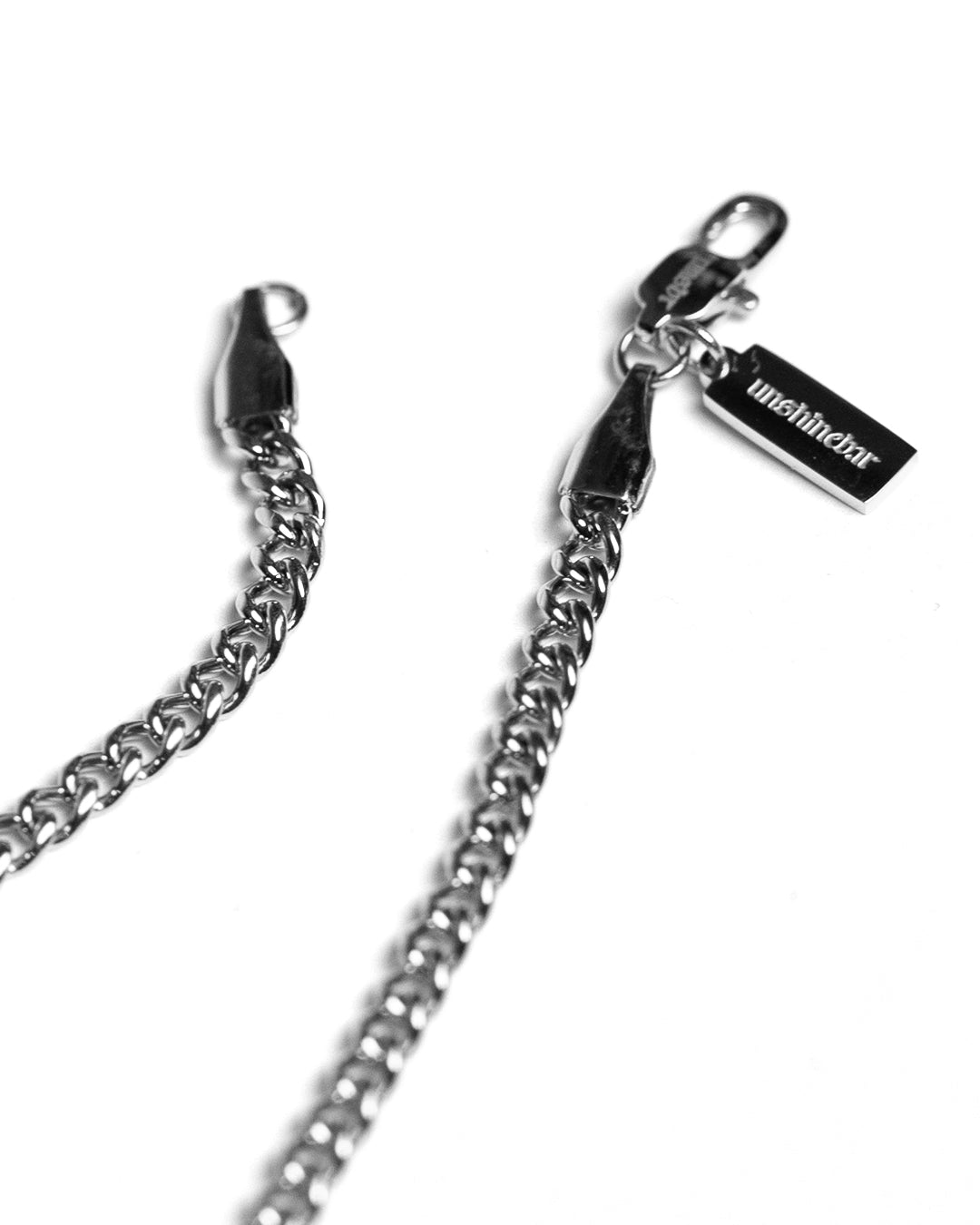 Curb Chain 3.5mm (Silver)