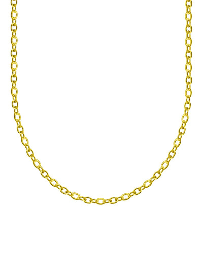 Oval Chain 3mm (Gold)