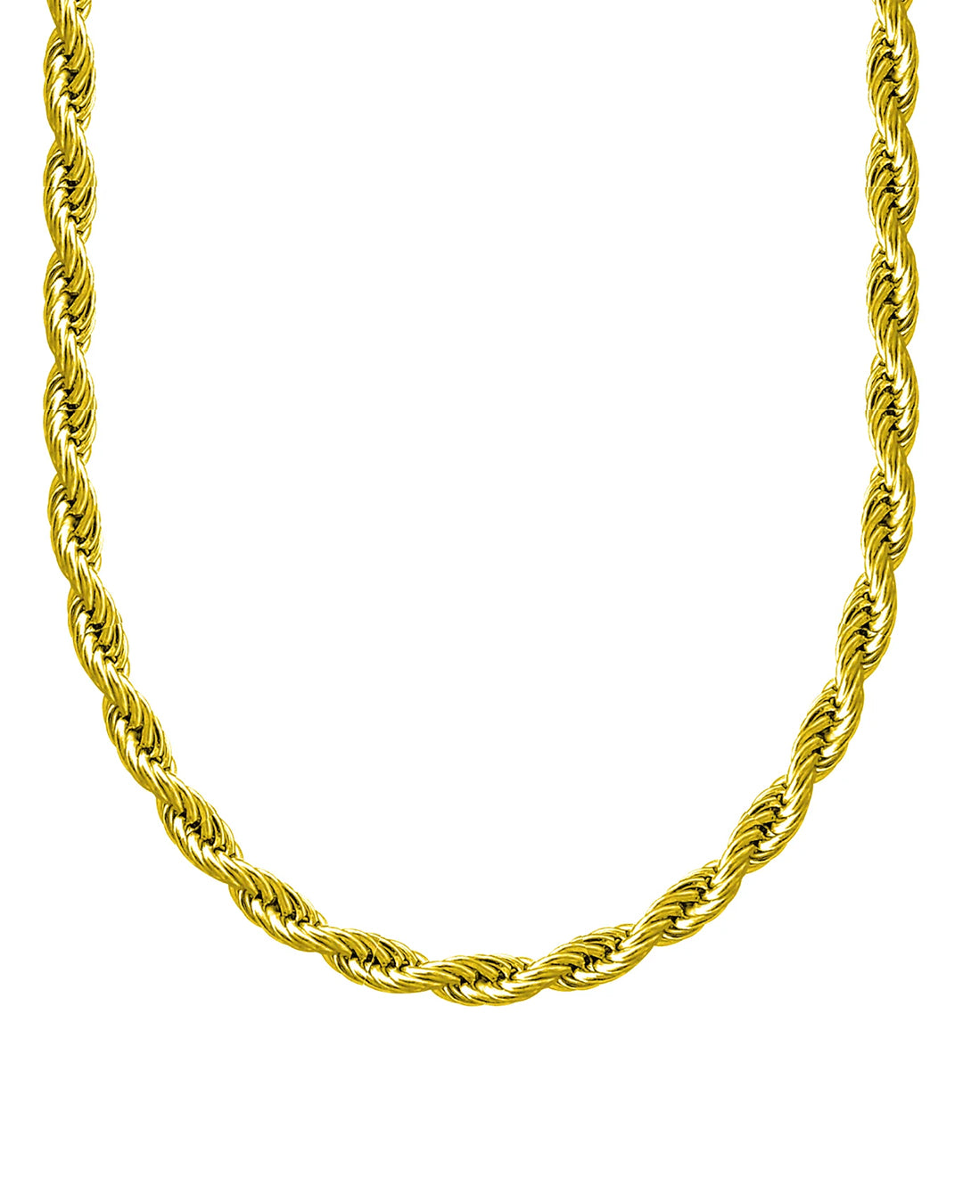 Rope Kette 5mm (Gold)